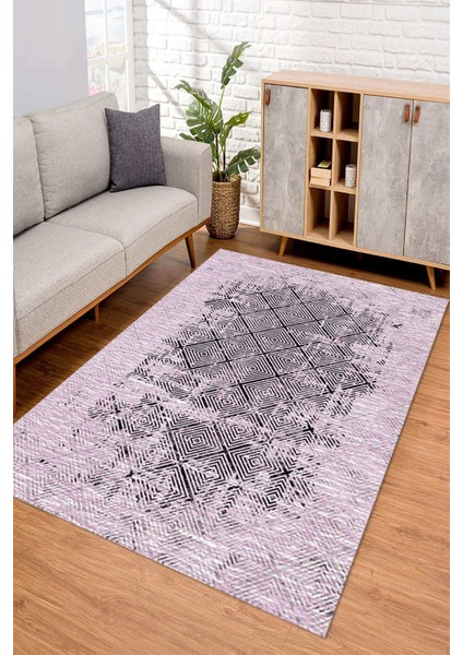 Dijital Kaymaz Taban Yıkanabilir Renkli Salon Halısı Mutfak Halısı Yolluk ND-SD-826
