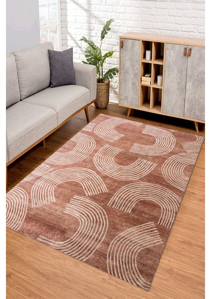 Dijital Kaymaz Taban Yıkanabilir Renkli Salon Halısı Mutfak Halısı Yolluk ND-SD-845