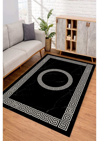 Dijital Kaymaz Taban Yıkanabilir Renkli Salon Halısı Mutfak Halısı Yolluk ND-SD-529
