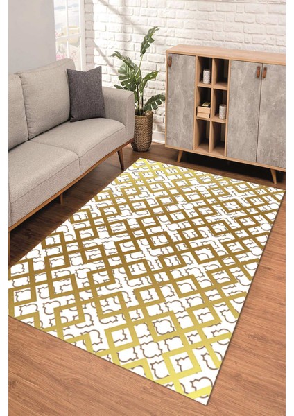 Dijital Kaymaz Taban Yıkanabilir Renkli Salon Halısı Mutfak Halısı Yolluk ND-SD-967