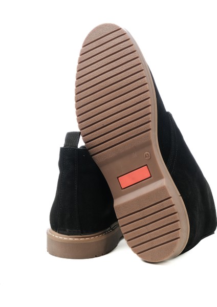 Erkek Bot KA-BC10801 Casual John May Siyah Süet+Taba Bambi indirimleri