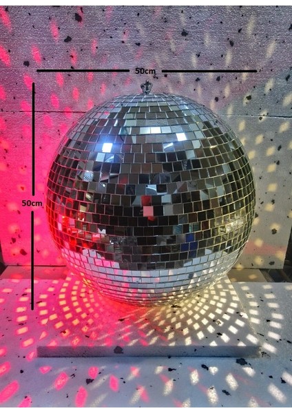 Impes Elektronik Aynalı Küre 50CM Disco Topu (Mırror Ball) Aynalı Disko Topu