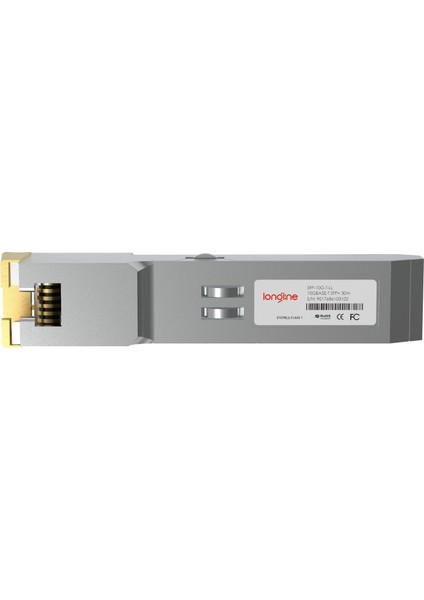 SFP-10G-T-LL 10GBASE-T SFP+ Copper RJ-45 30m Optical Transceiver Module