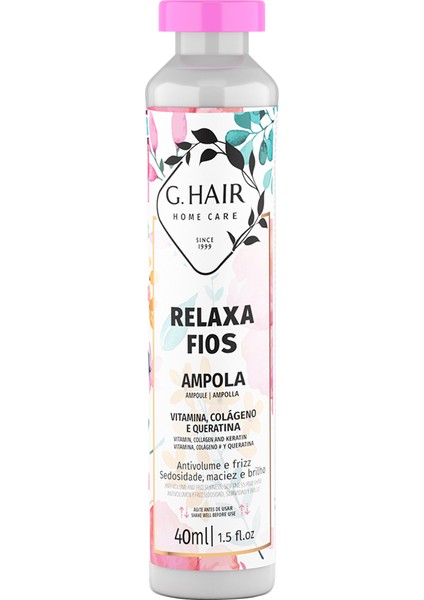 G.hair Relaxa Fios Anında Etkili Saç Bakım Ampülleri 40 ml x 12 Adet