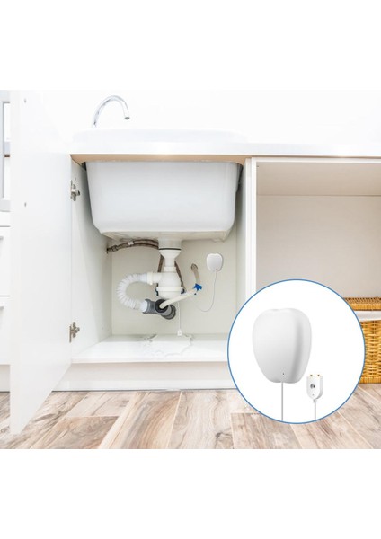 Akıllı Su Sızıntısı Banyo Suyu Taşma Taşkın Sızıntısı Sensör Sistemi