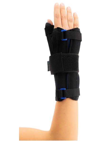 Statik Başparmak ve Dorsel Destekli El Bilek Splinti Bedensiz ( Neopren Kumaş ) SAĞ