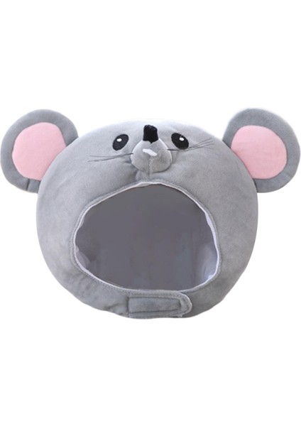 Sevimli Fare Başlık Peluş 28 x 24 cm. (Yurt Dışından)