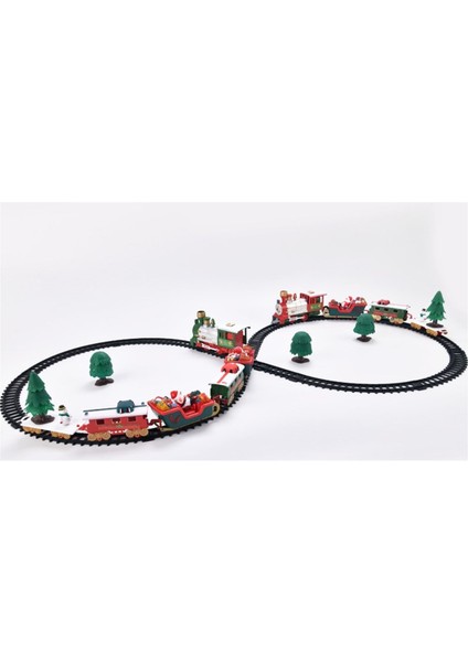 Noel Temalı Çocuk Oyuncak Tren Seti(Yurt Dışından)