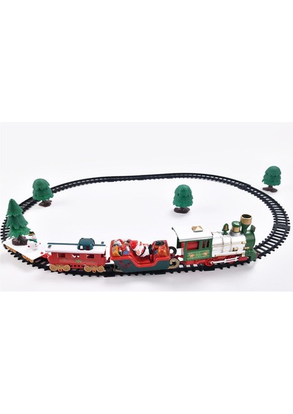 Noel Temalı Çocuk Oyuncak Tren Seti(Yurt Dışından)