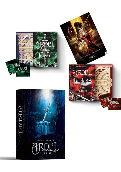 Ardel 2 Kitap Kutulu Set - Sinem Ataklı (Ciltli)