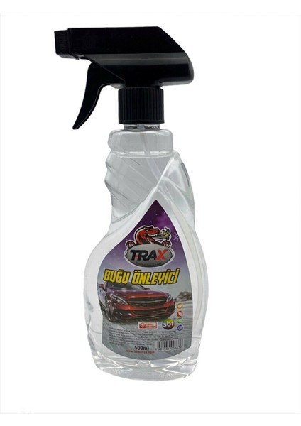 Trax Oto Cam Buz Çözücü 500 ml + Buğu Önleyici Sprey 500 ml Buz Buğu Çözücü 2si Bir Arada Kışlık Set