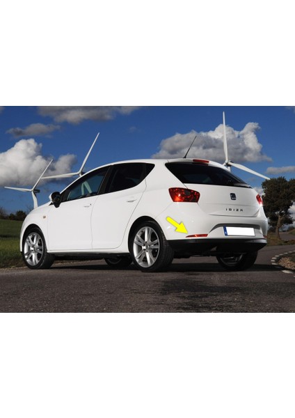 Seat Ibiza Hb 2009-2012 Arka Tampon Sol Alt Reflektörü Kedi Gözü 6J4945105 modelleri