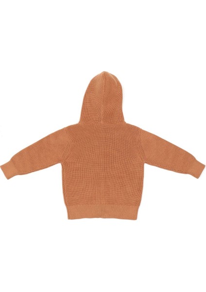 Kahverengi Bebek ve Çocuk Kapüşonlu Hırka 4-6 Yaş fiyatları