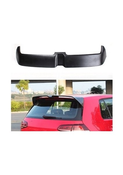 Golf 7-7.5 Uyumlu Plastik Parlak Siyah Oettinger Spoiler fiyatları