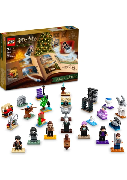 Harry Potter# Yılbaşı Takvimi 76404 - 7 Yaş ve Üzeri Çocuklar için Yılbaşına Geri Sayım Oyuncak Yapım Seti ve Minifigürler (334 Parça)