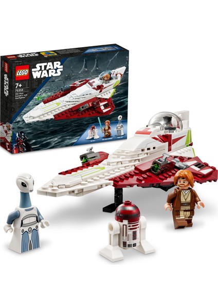 LEGO® Star Wars™ Obi-Wan Kenobi'nin Jedi Starfighter'ı 75333 - 7 Yaş ve Üzeri için Oyuncak Yapım Seti (282 Parça)