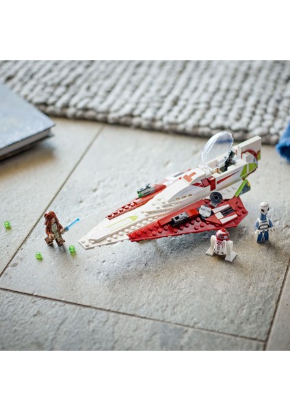 LEGO® Star Wars™ Obi-Wan Kenobi'nin Jedi Starfighter'ı 75333 - 7 Yaş ve Üzeri için Oyuncak Yapım Seti (282 Parça)