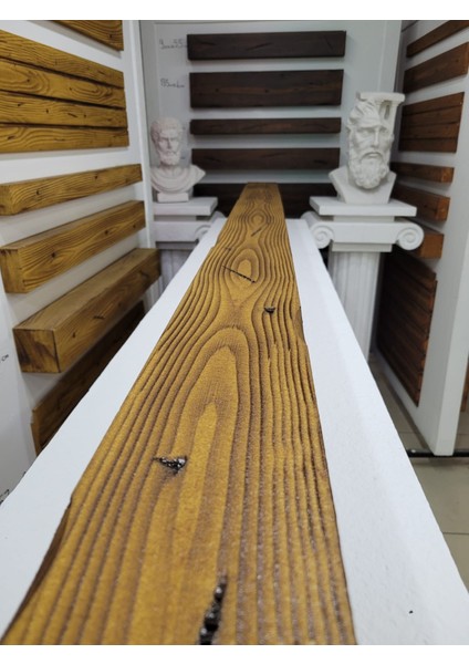 Ahşap Görünümlü Strafor 11X11 cm Açık Meşe Renkli (1 Metre)