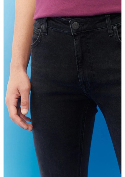 Erkek Malone Skinny Fit Dar Kesim Düşük Bel Esnek Jean Kot Pantolon L736 Siyah modelleri