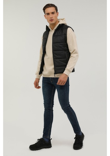 M-Evra Vest 2pr Siyah Erkek Yelek modelleri