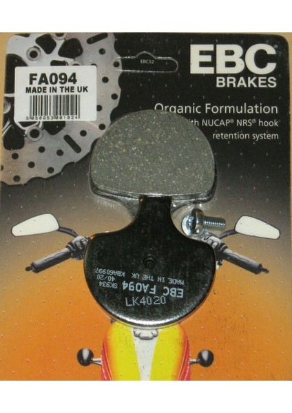 FA094 1994-1999 Harley-Davidson Road King Classic Ön Fren Balatası