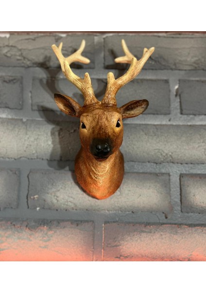 Duvar Geyik Büst Heykel Yılbaşı Yeni Yıl indirimleri