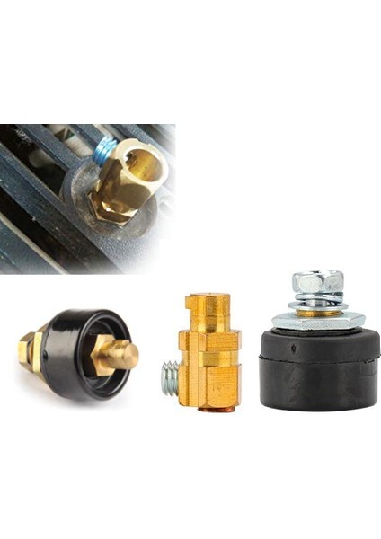 Invertör Kaynak Makinası Bağlantı Elemanı Erkek 10X25 mm