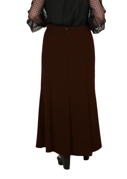 Tesettür Büyük Beden Battal 8 Parçalı Astarlı Kloş Krep Anne Eteği fiyatları