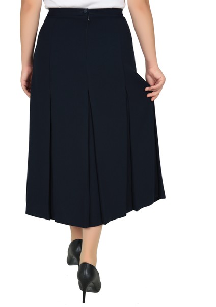 Ara Boy Büyük Beden Fişekli Astarlı Krep Kloş Anne Eteği fiyatları