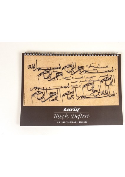 Meşk Defteri 115GR A4 80 Yaprak
