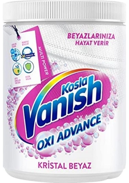 Oxi Action Kristal Beyaz Toz Deterjan Güçlendirici ve Leke Çıkarıcı 480 Gram