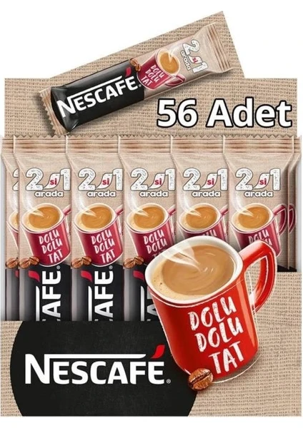 Nescafe 2'si 1 Arada  x 56'lı Paket