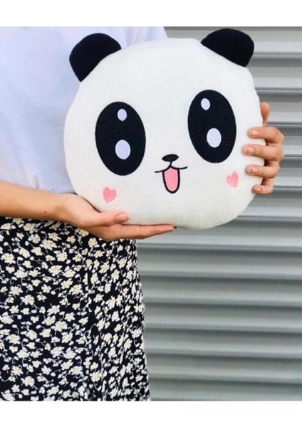 Peluş Panda Tasarımlı Yastık modelleri