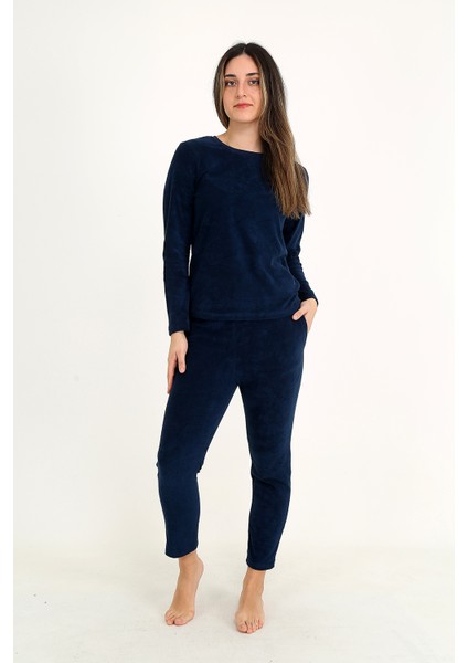 Lacivert Pijama Takımı.