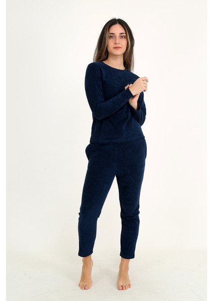 Lacivert Pijama Takımı.