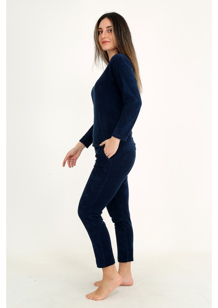 Lacivert Pijama Takımı.