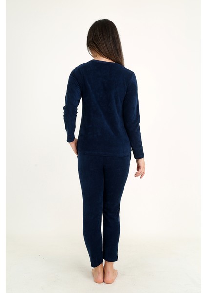 Lacivert Pijama Takımı.