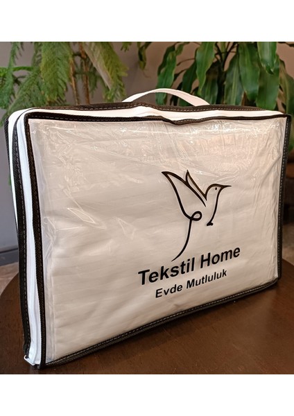 Tekstil Home Lüx Otel Serisi Çift Kişilik Pamuk Saten Nevresim Takımı Çarşaf Lastikli Fitted 160 x 200 cm