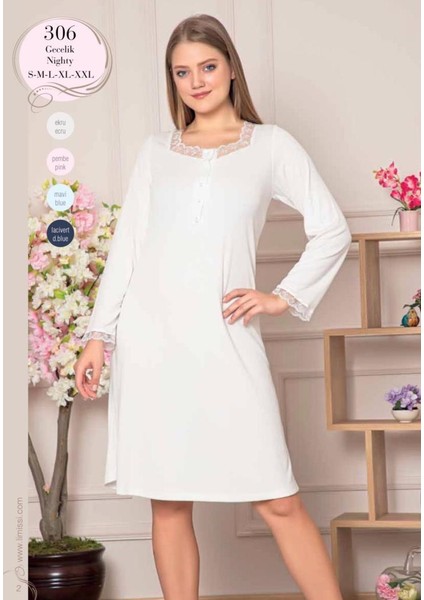 306 Mavi Hamile Lohusa Gecelik