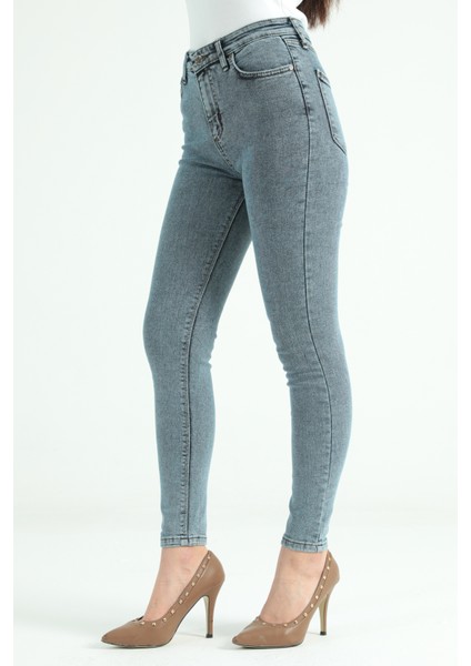 Kadın Kot Kar Yıkama Pantolon 1451 fiyatları