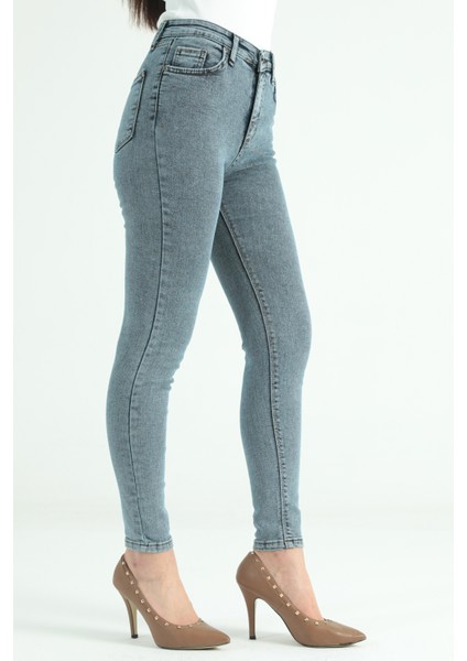 Kadın Kot Kar Yıkama Pantolon 1451 fırsatları