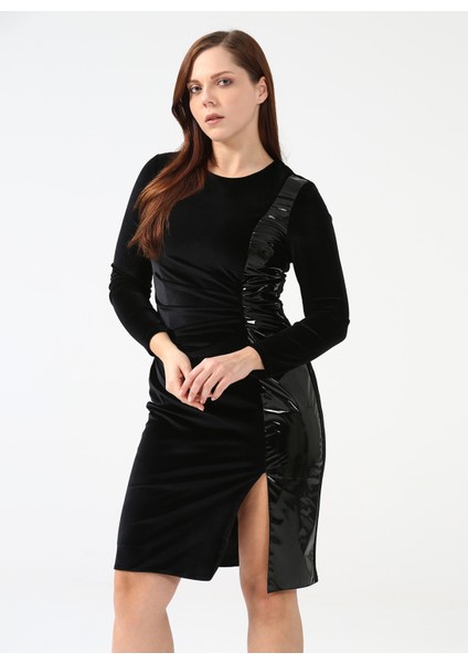Siyah Kadın Elbise 22KSL7208 fırsatları