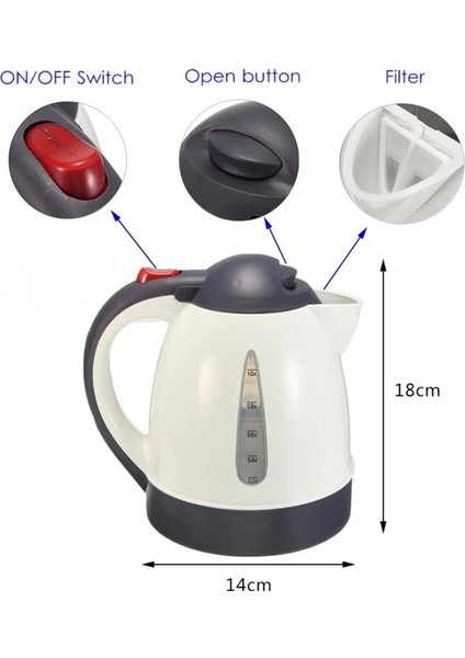 Asben AS-201 Su Isıtıcı Kettle 12V Araç Su ISITICI 130W 1 Litre Termostatlı 