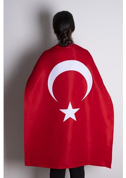 Türk Bayrağı Raşel Kumaş Aplike Dikiş 300x450 cm
