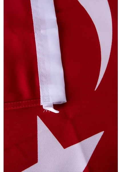 Türk Bayrağı Raşel Kumaş Aplike Dikiş 300x450 cm