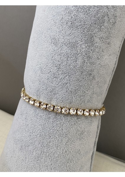 Zeyna Accessories Zirkon Taşlı Su Yolu Silver Gümüş Kararma Yapmayan Paslanmaz Çelik Bileklik fırsatları