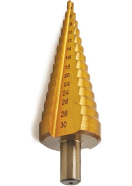 Kademeli Matkap Ucu Hss Kozalak Titanyum 4mm-20mm