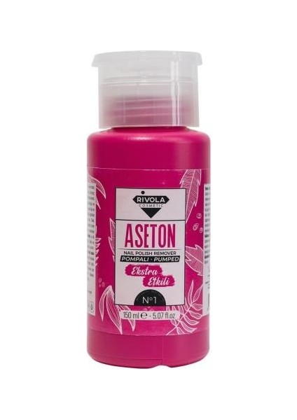 Aseton 150 Ml Pompalı Ekstra Etkili