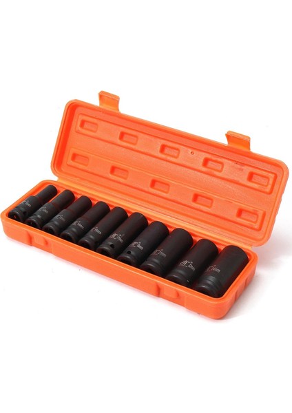 5490 1/2" Derin Havalı Lokma Anahtar Takımı 10 Parça (Metrik)