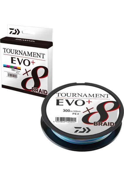 Tournament Evo+ 8b Multicolor Ip Misina 300 mt